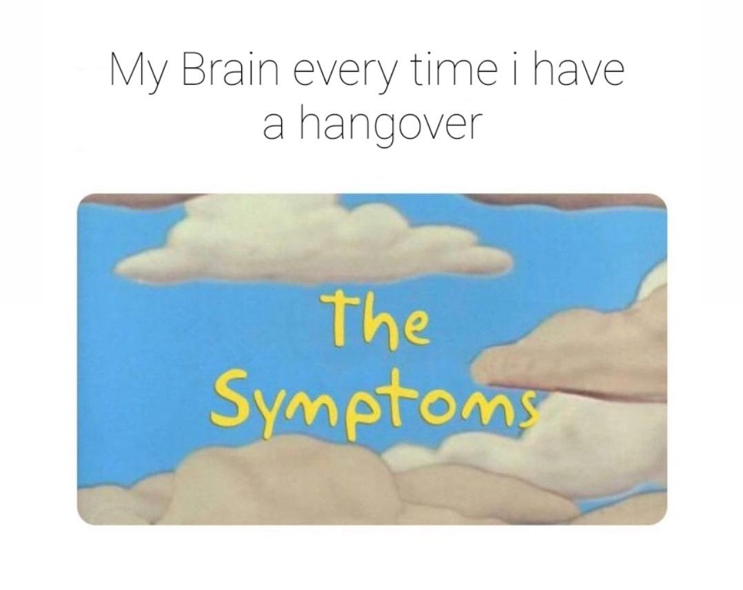35 Hangover Memes That Very Well Captures The Pain Of Being In A Hungover 36 My brain everytime