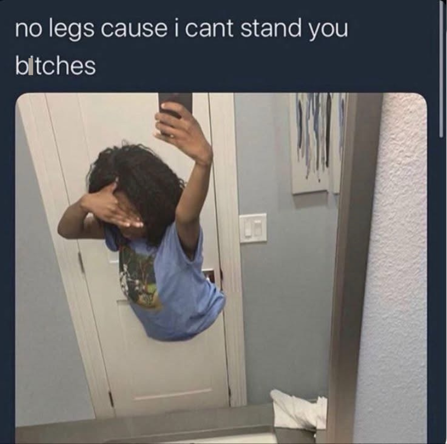 No legs