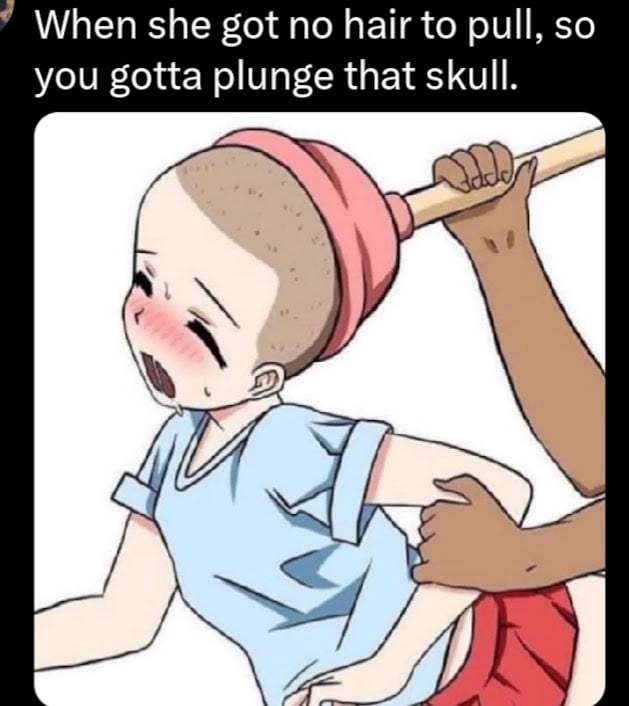 Plunge that skull