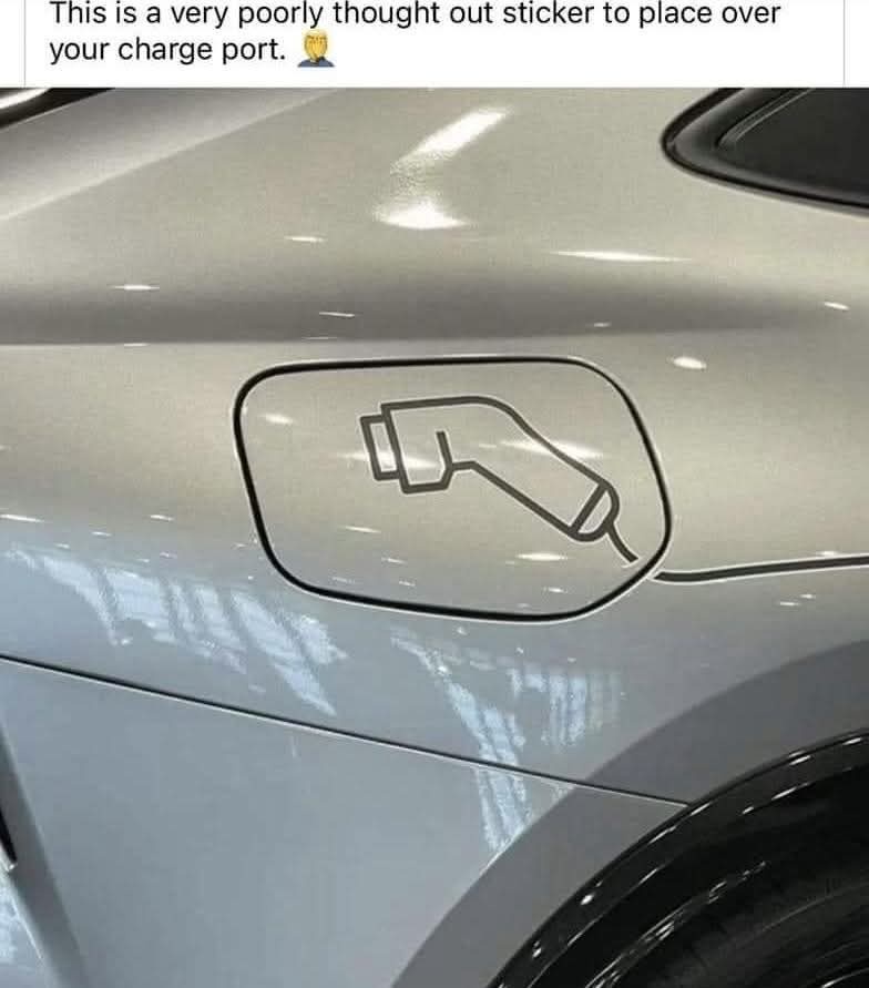 Poorly thought out sticker