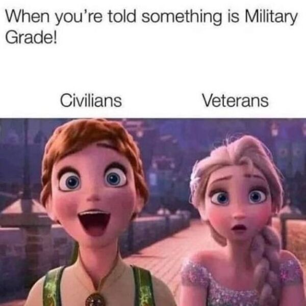 Something is military grade