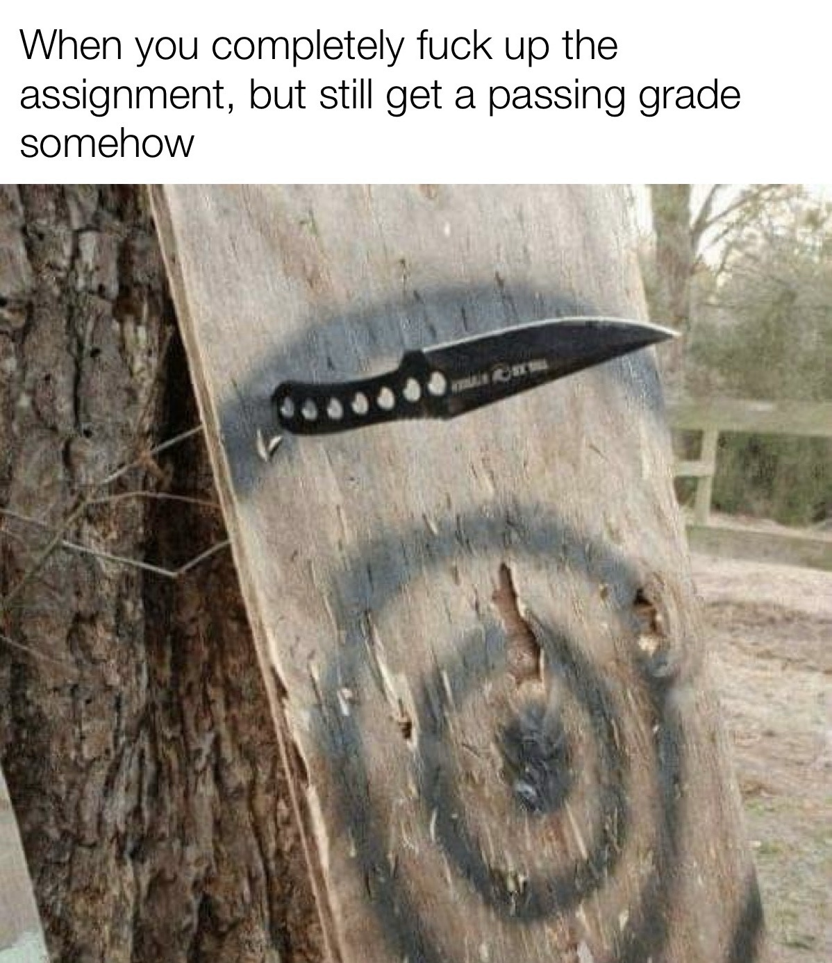 Still get a passing grade