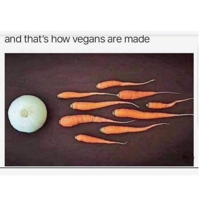 Thats how vegans are made