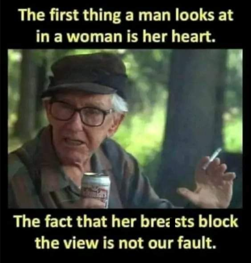 20 Memes That Were Definitely on Something, but We’re Not Sure What 17 The first thing a man looks at