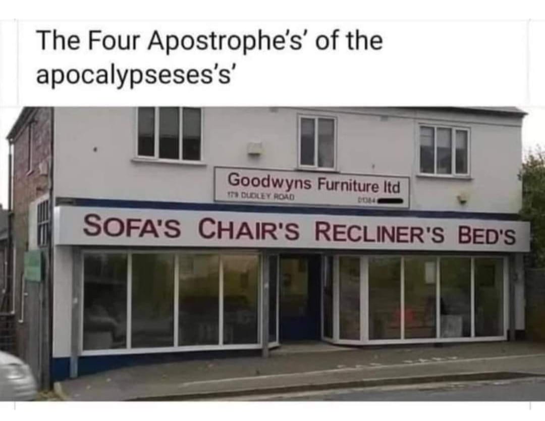 The four apostrophes