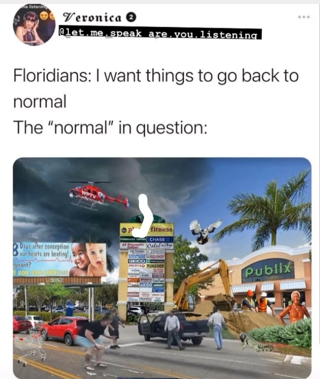 The normal in question