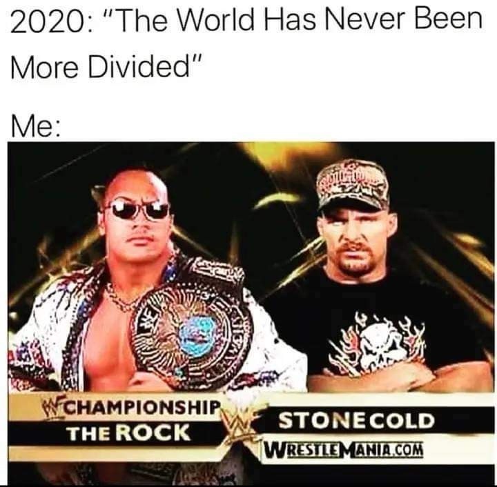 The world has never been more divided