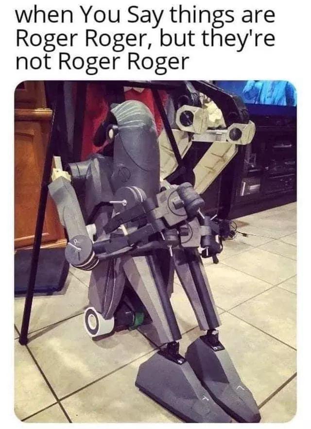 25 Memes That Got Lost on the Way to Relevance 25 Things are roger roger
