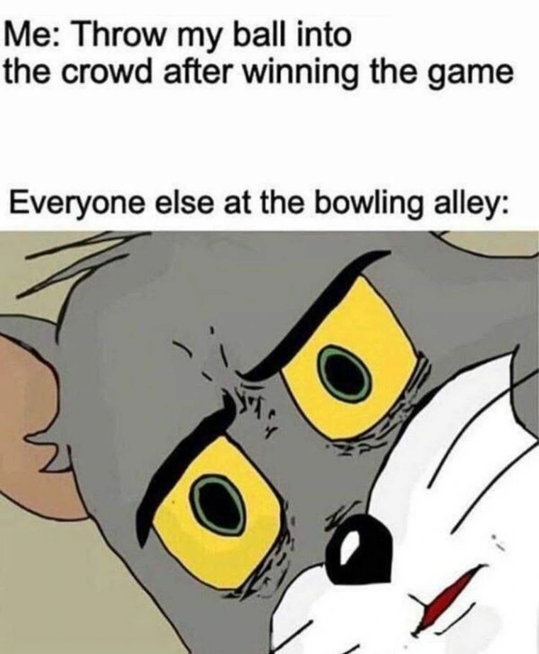 Throw my ball after winning