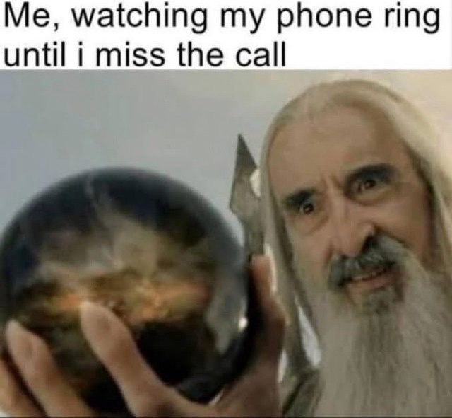 20 Memes That Make Zero Sense but 100% Happiness 18 Watching my phone ring