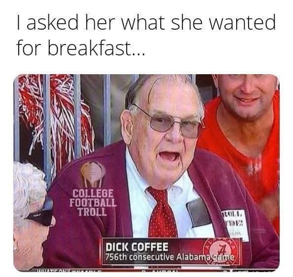 What she wanted for coffee
