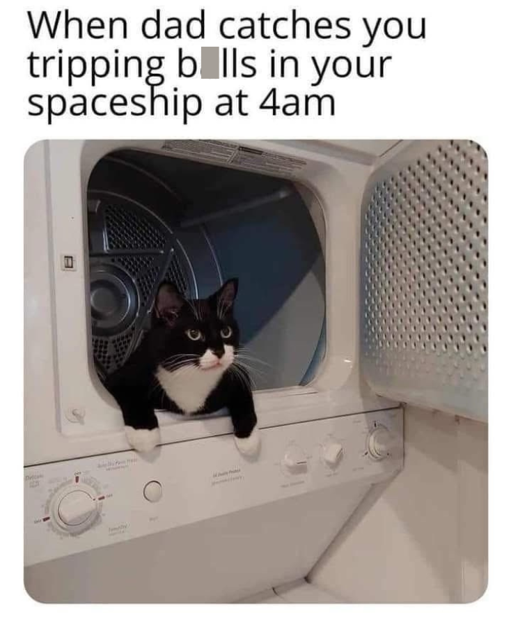 When dad catches you