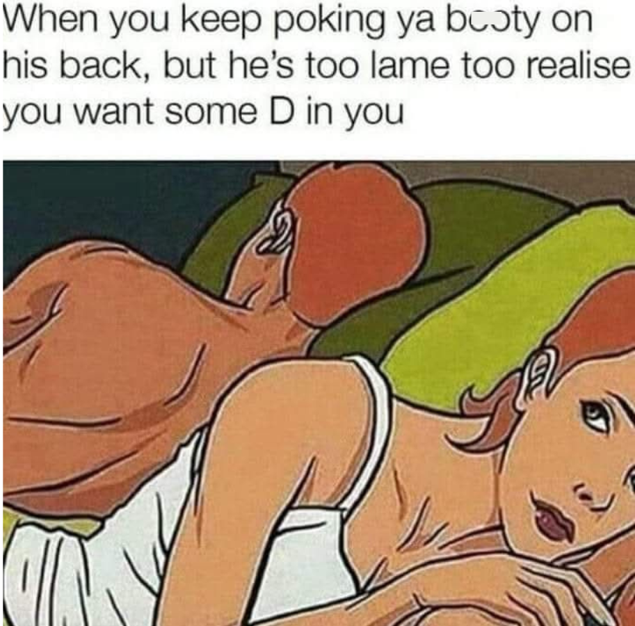 When you keep poking