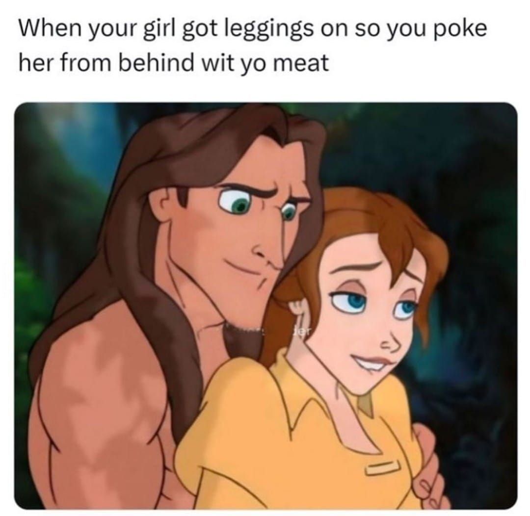 When your girl got leggings