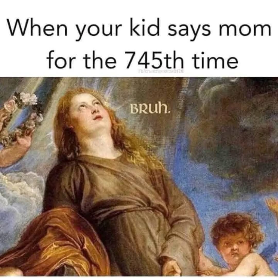 When your kid says mom