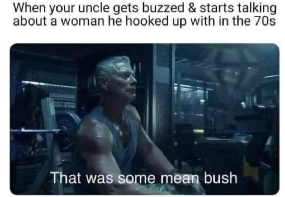 When your uncle gets buzzed