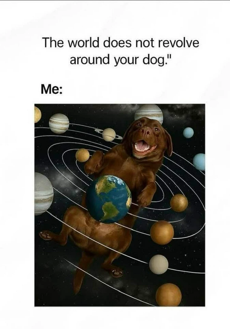 World doesnt not have to revolve