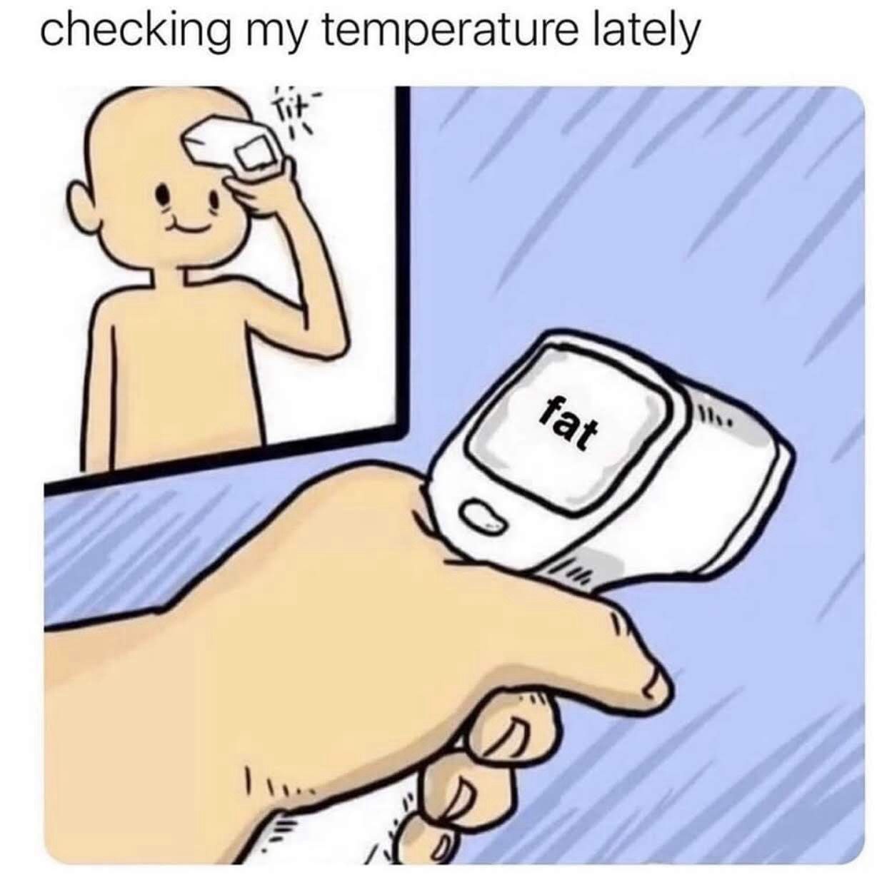 checking my temp