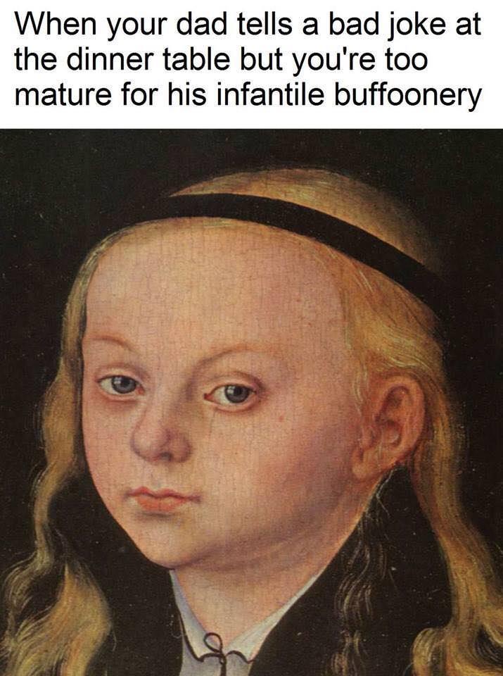 dad tells a bad joke