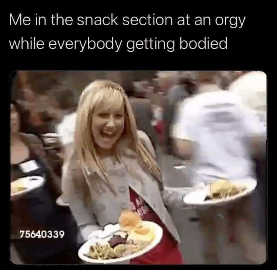 in the snack section