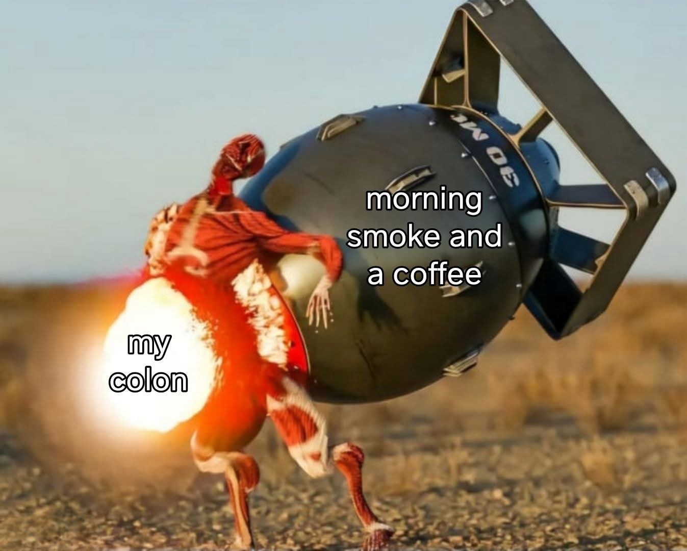 morning smoke and coffee