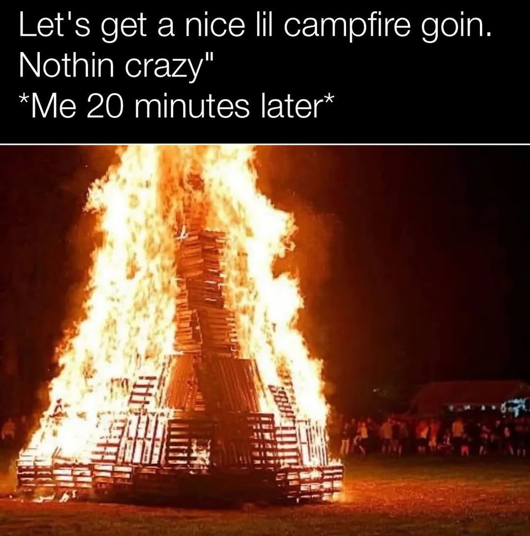 nice lil campfire