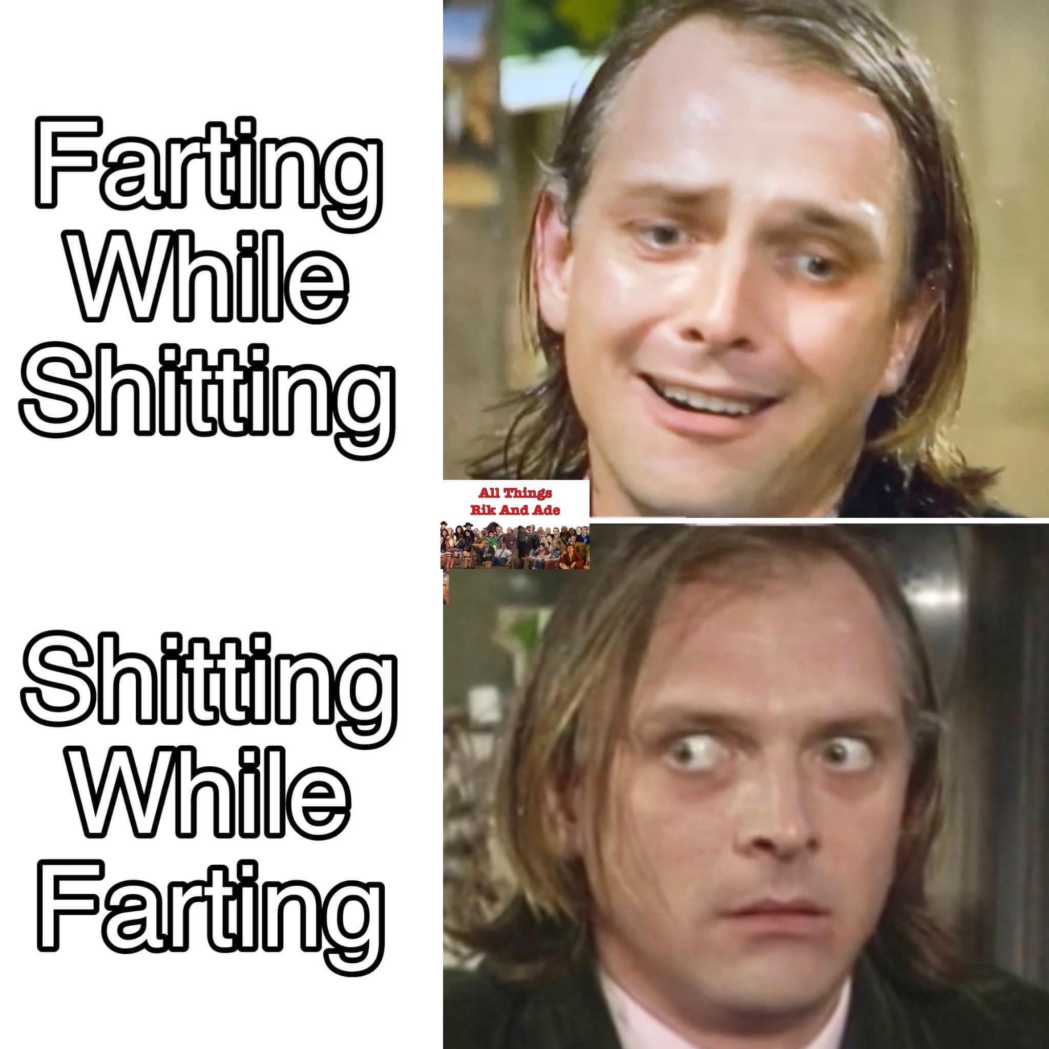 rting while shitting