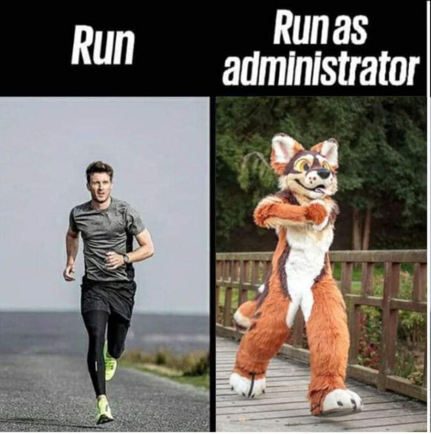 30 Funny Tech Memes That Will Make Every Geek Laugh 32 run as admin