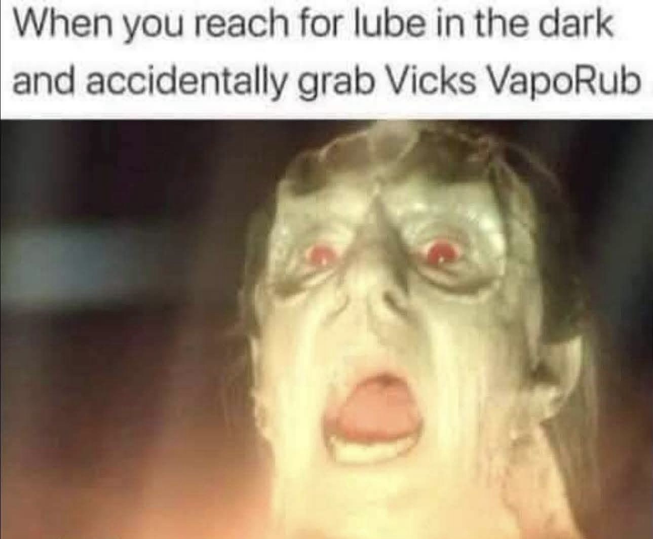 Accidnetally grab vics