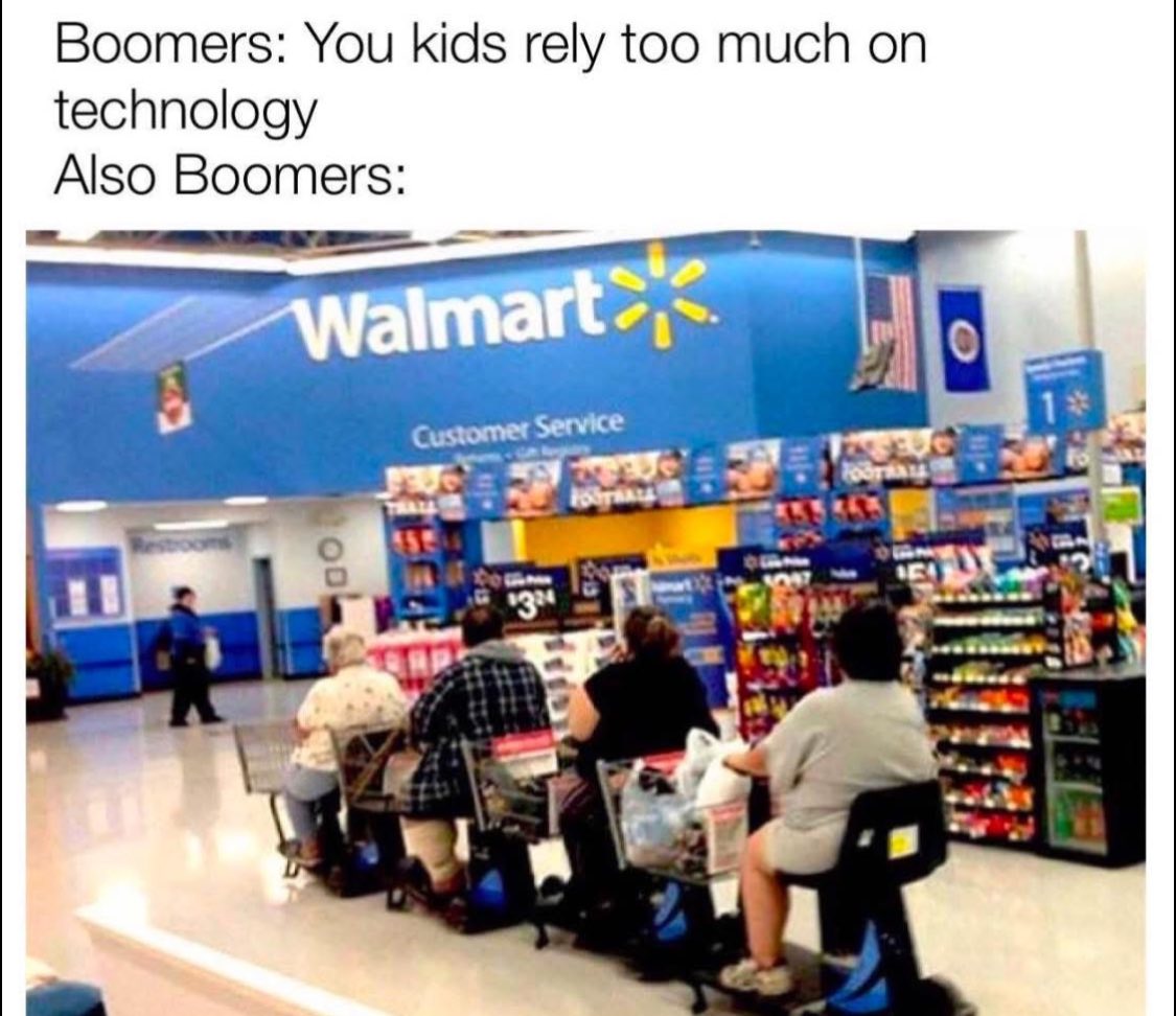 Also boomers