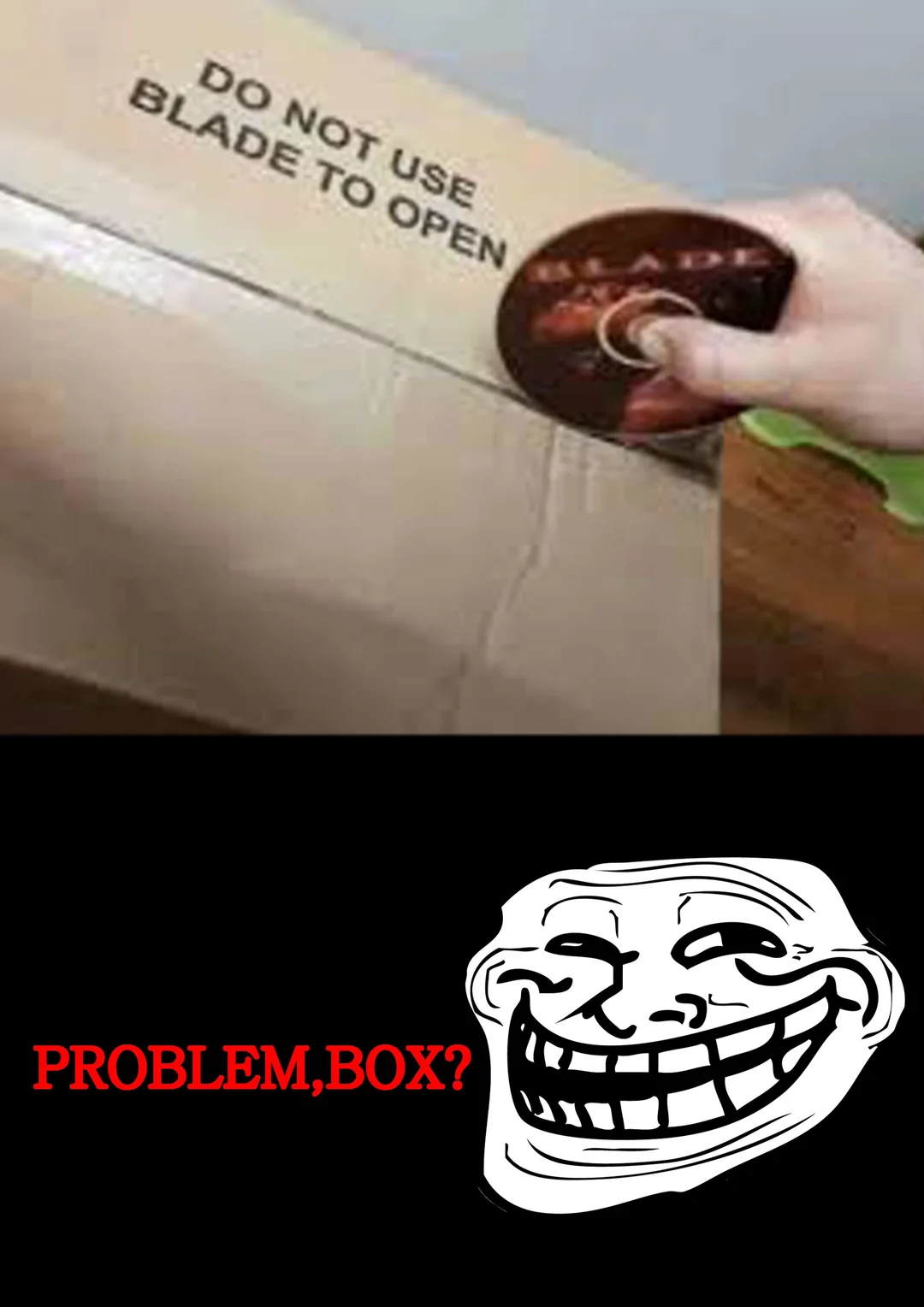 35 Literal Memes That Take Things Way Too Seriously 33 Do not use blade