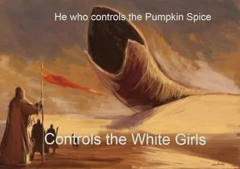 30 Pumpkin Spice Memes Guaranteed to Get You in the Fall Spirit 30 He who controls