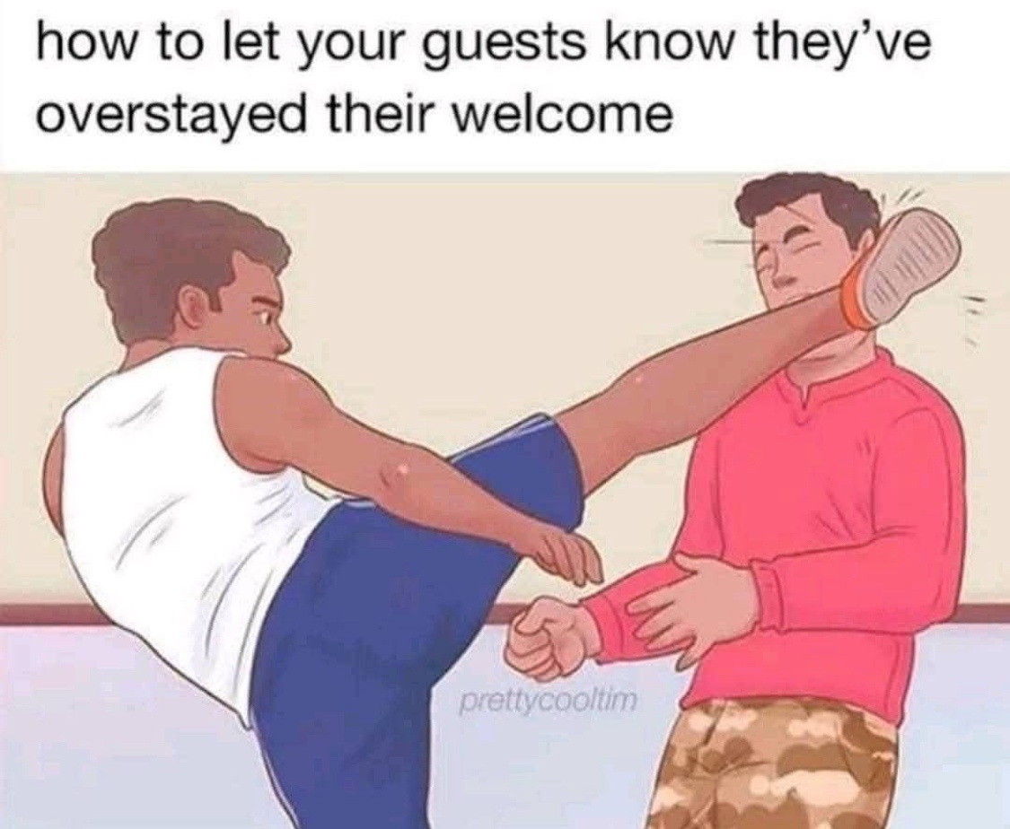 How to let your guest know