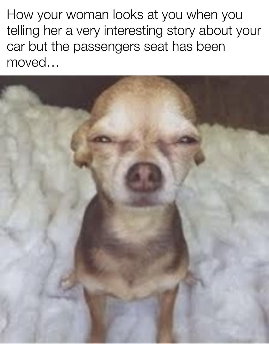 How your woman looks at you