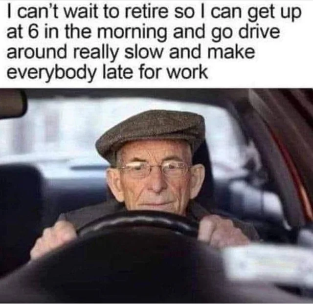 I cant wait to retire