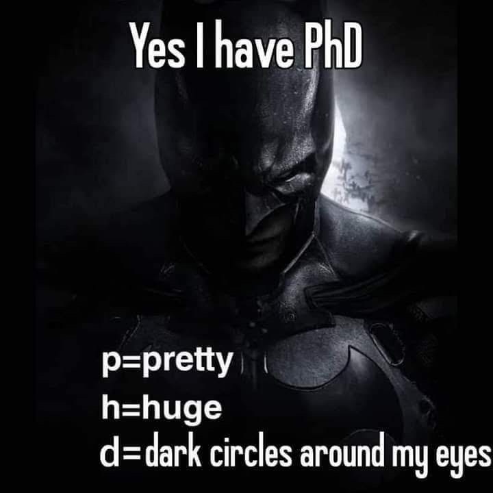 I have phd
