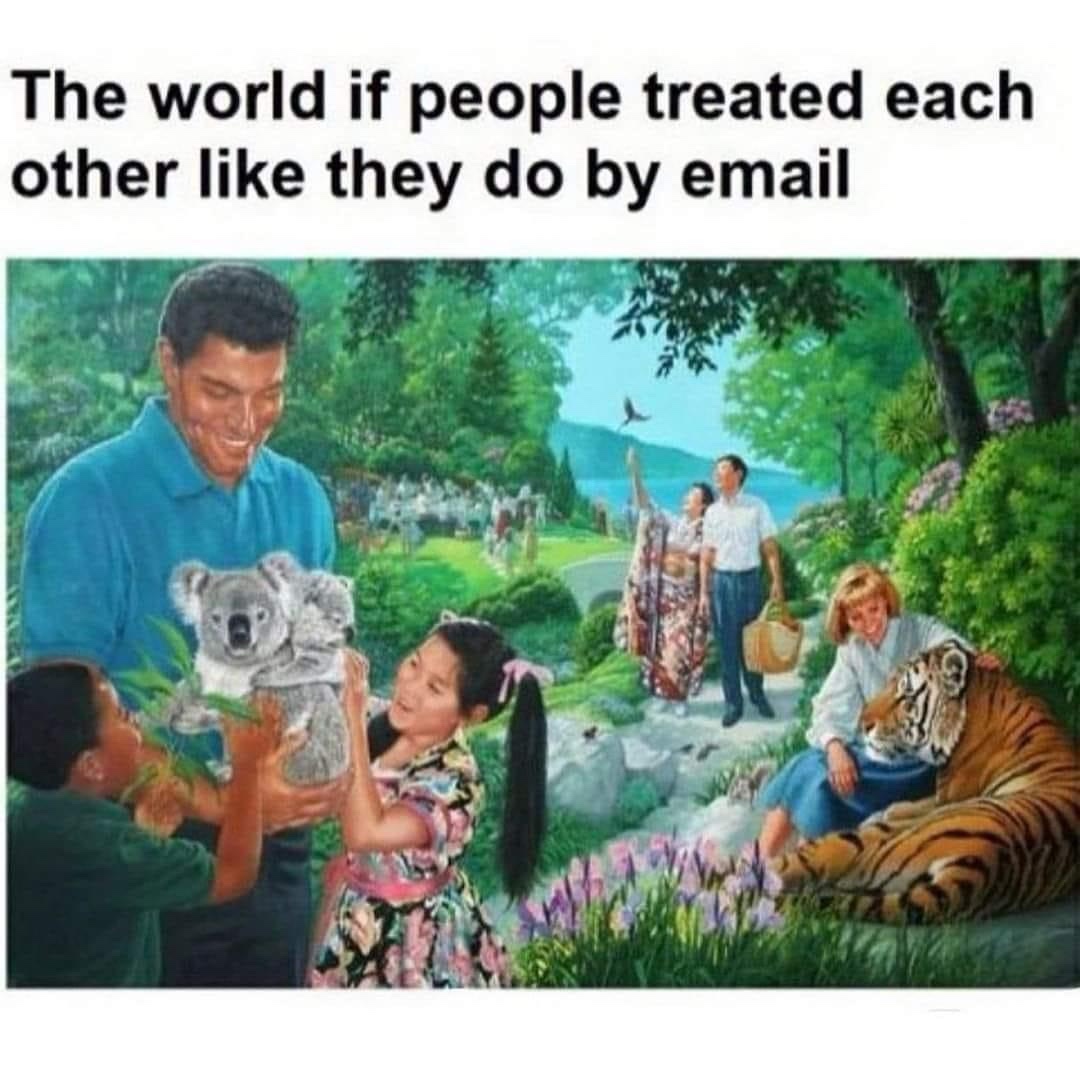 If people treated eachother