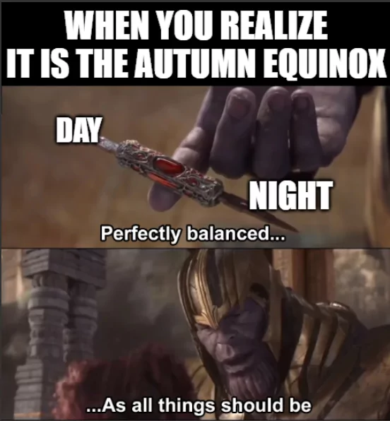 35 Fall Memes That Are as Colorful as the Falling Leaves 35 Its autms equinox