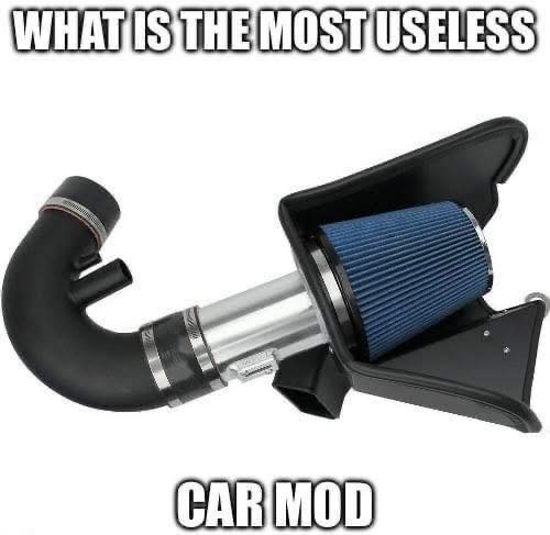 Most useless car mod