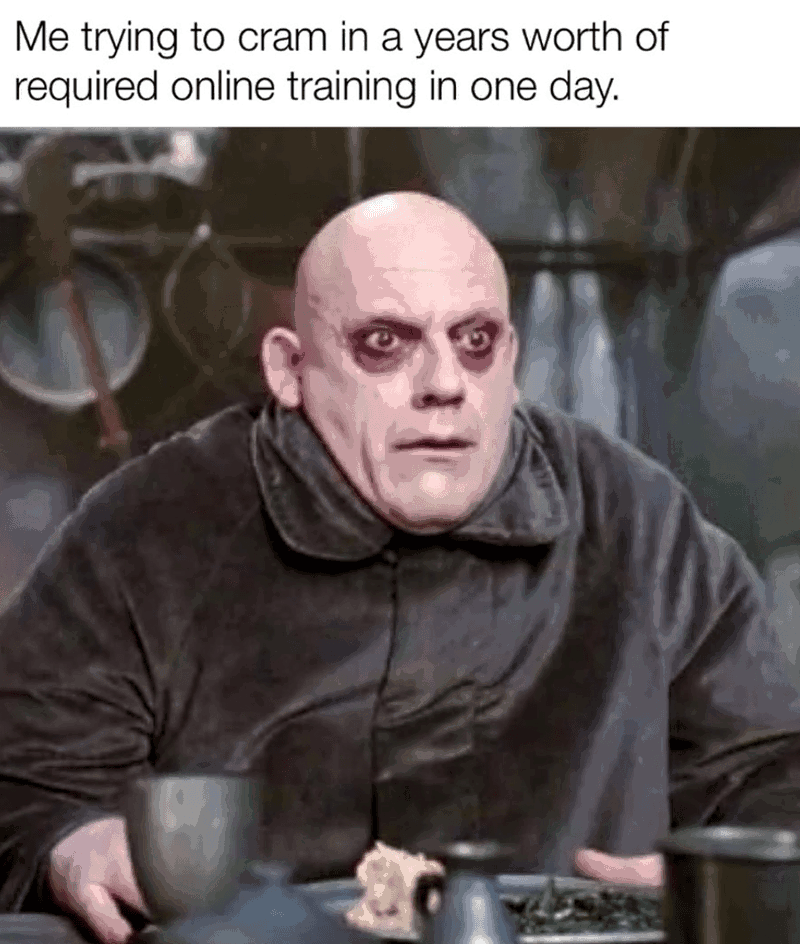 Online training in one day