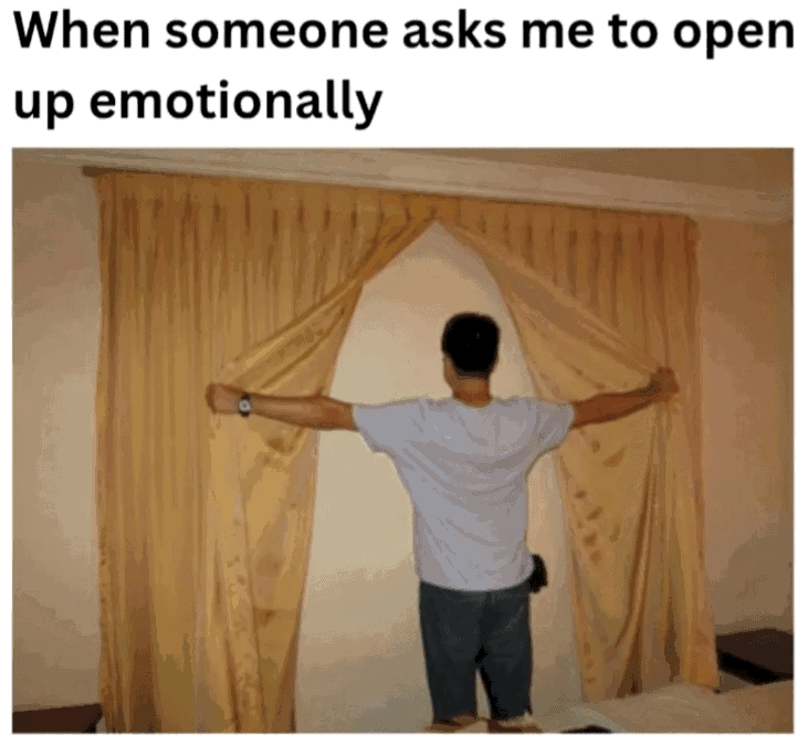 Open up