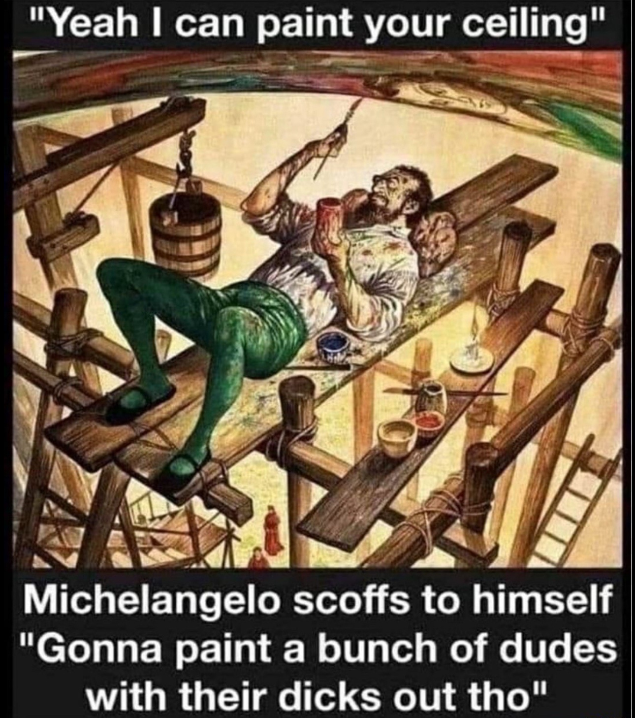 20 Memes That Look Like They’ve Seen Some Things 10 Paint your ceiling