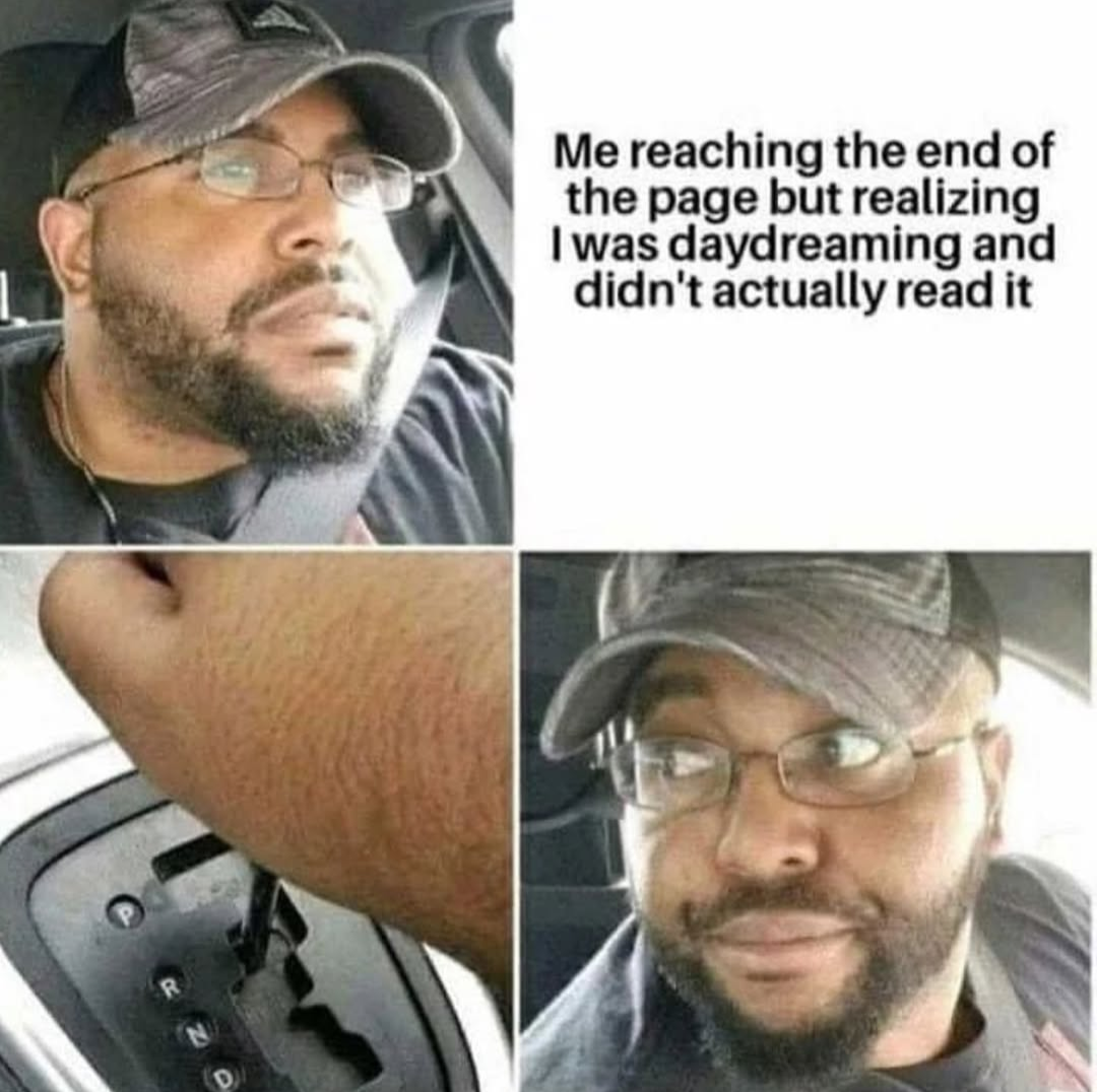 Reaching the end of the page