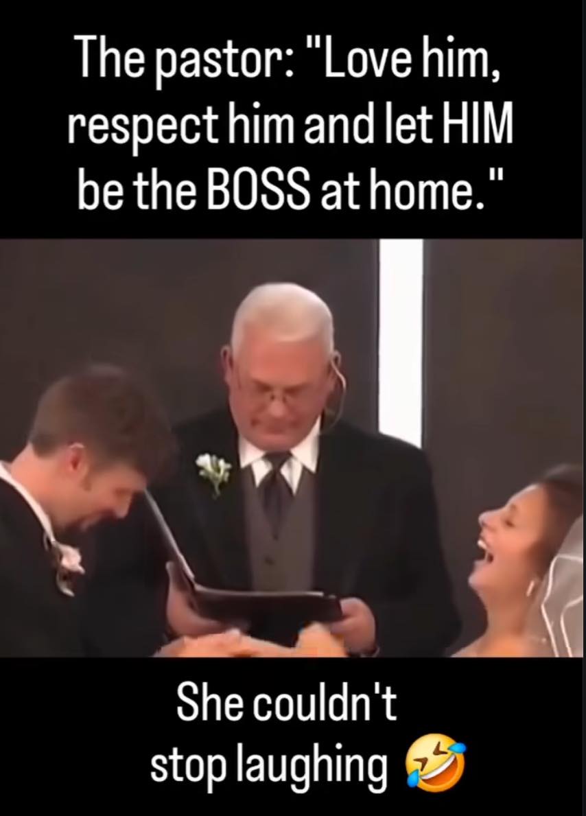 She couldnt stop laughing