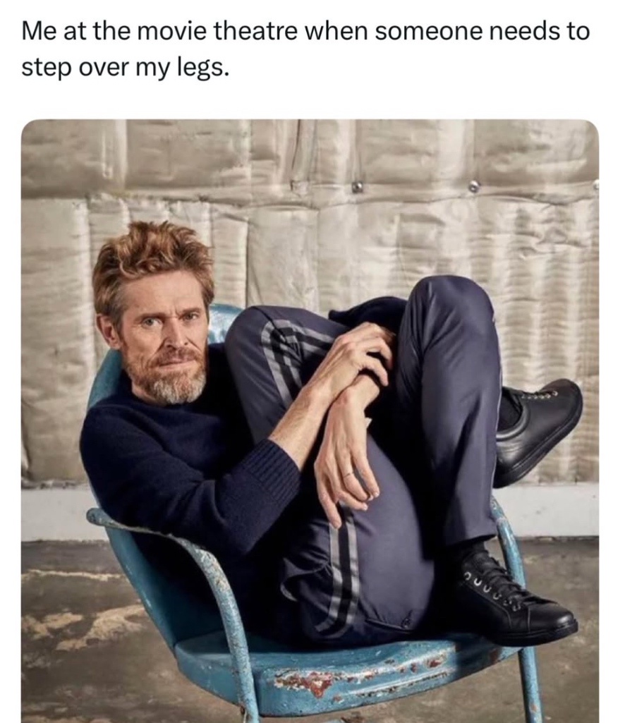 Step over my leg