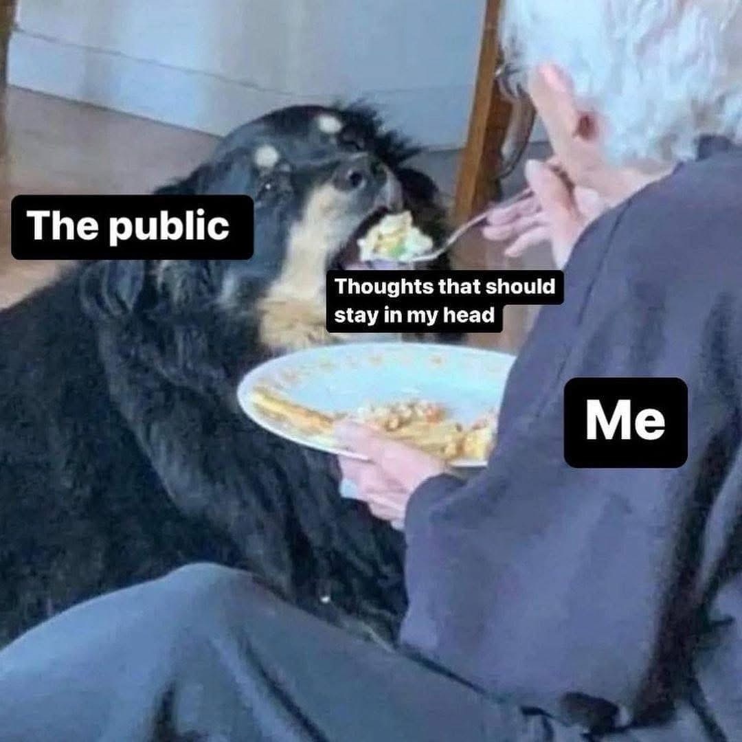 Thoughts that should stya in my head