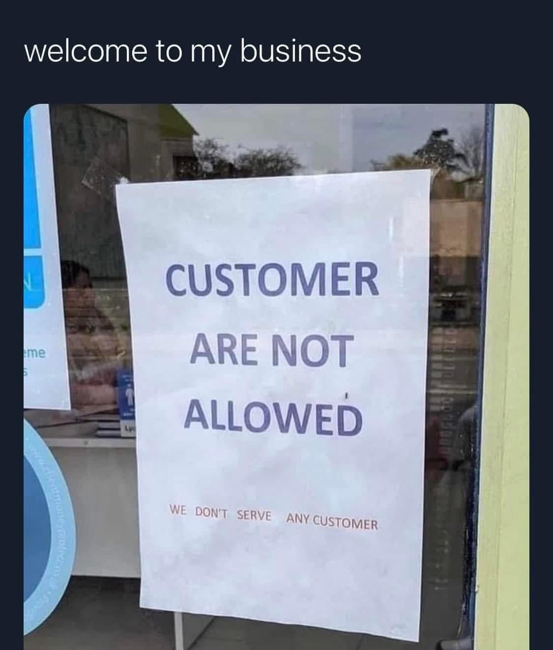 Welcome to business