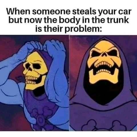 When someone steals your car