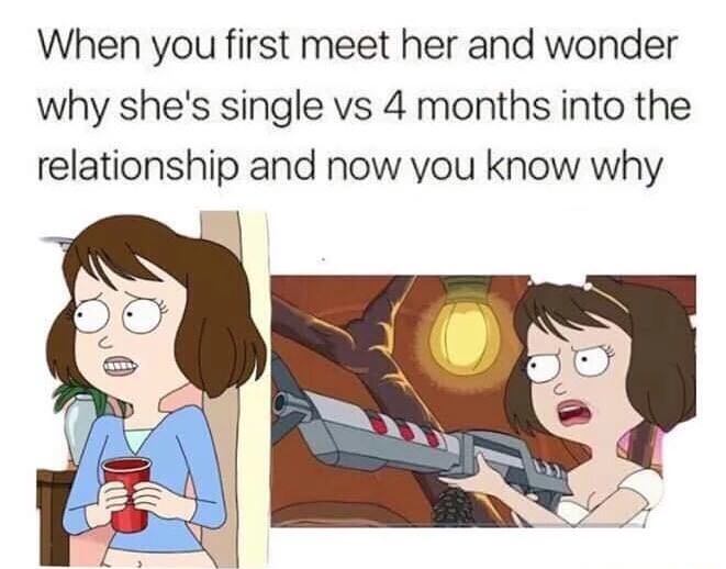 When you first met her