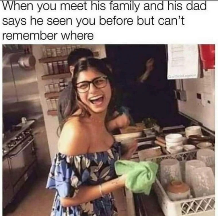 When you meet his family